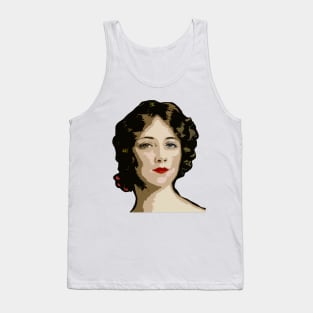 Pop ARTsublime girl with fixed gaze Tank Top